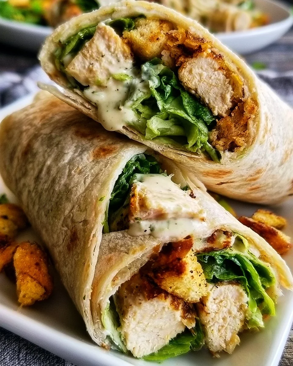 Chicken Caesar Wrap