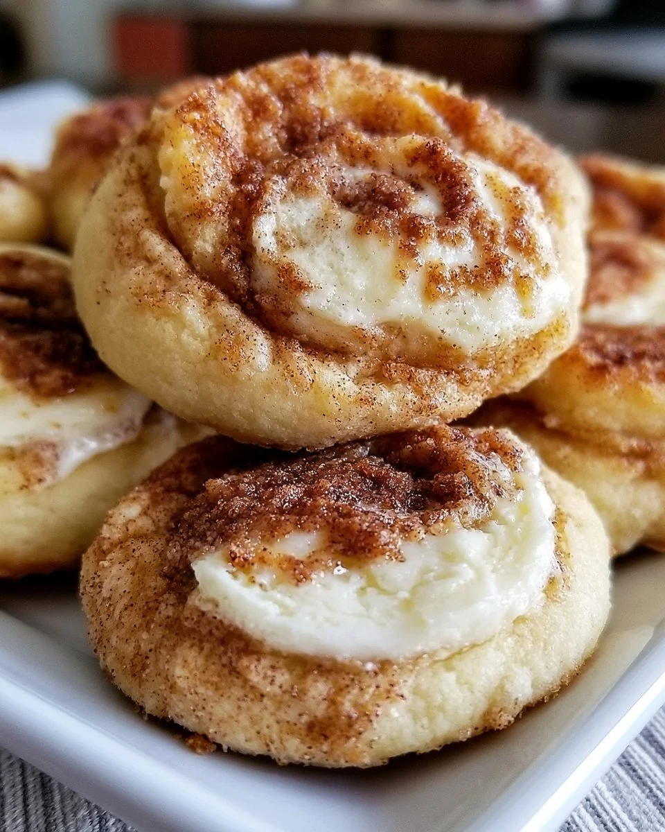 Cinnamon Roll Cheesecake Cookies: Your New Favorite Treat