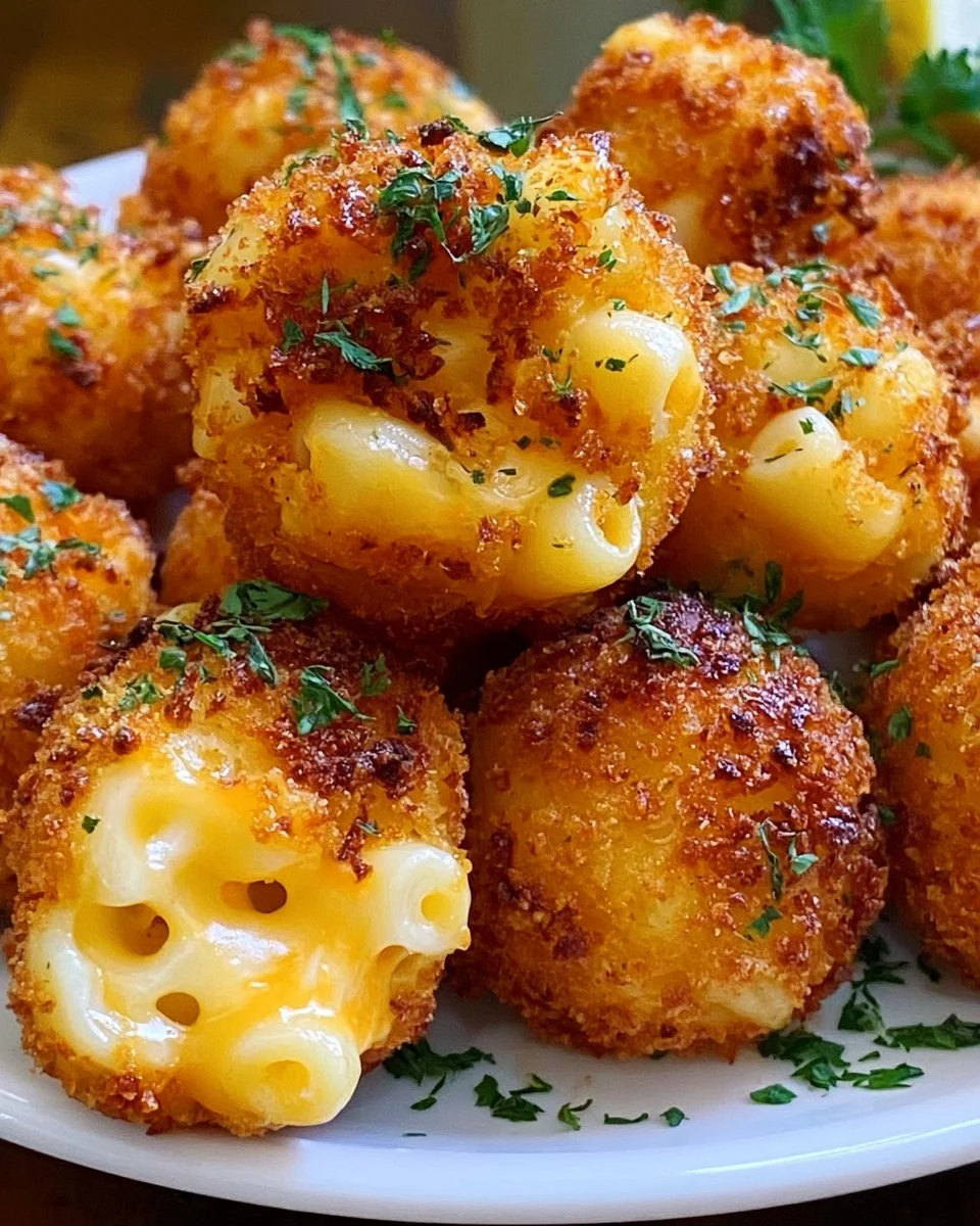 Crispy Mac and Cheese Balls