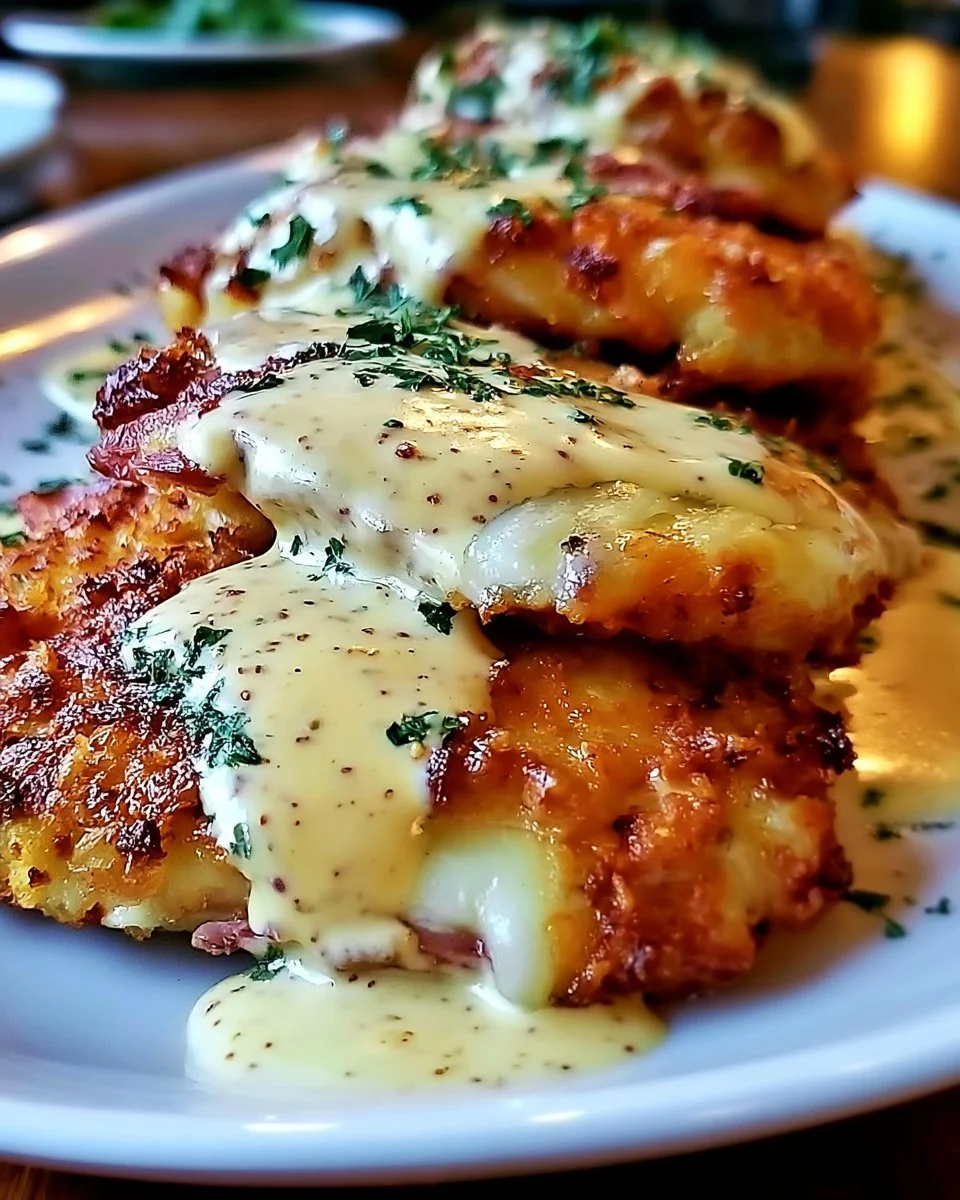 Crispy Malibu Chicken Recipe with Creamy Mustard Magic Delight