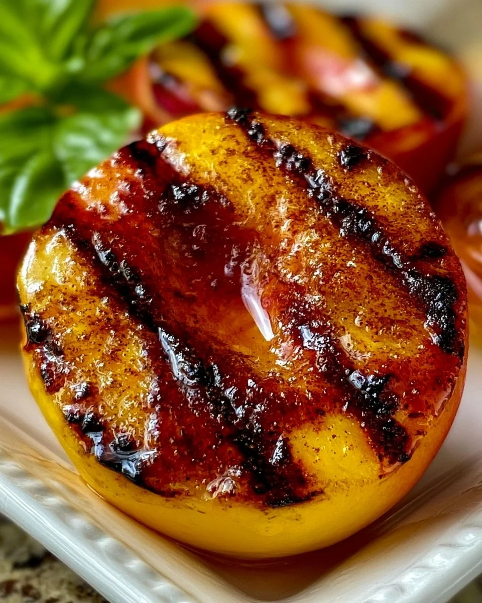 Grilled Peaches