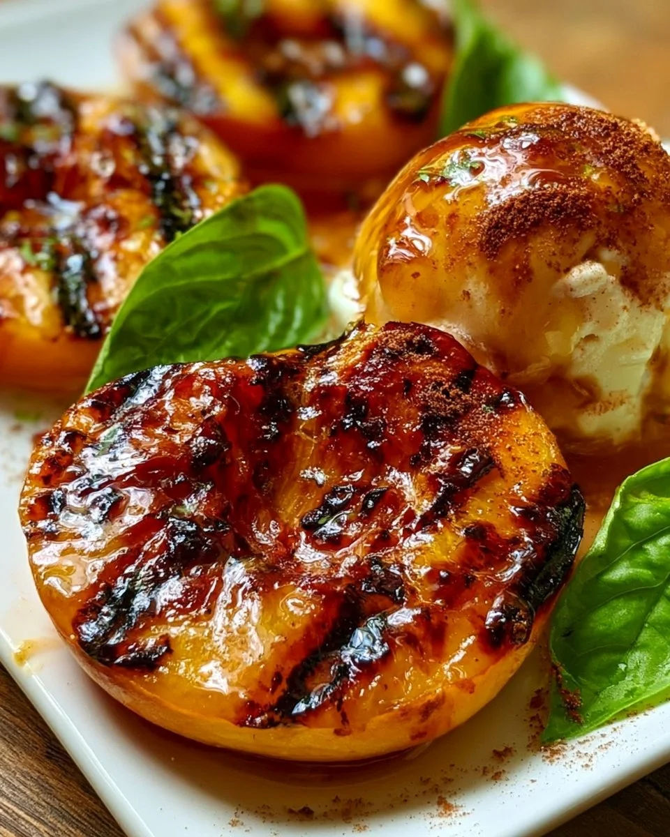 Grilled Peaches