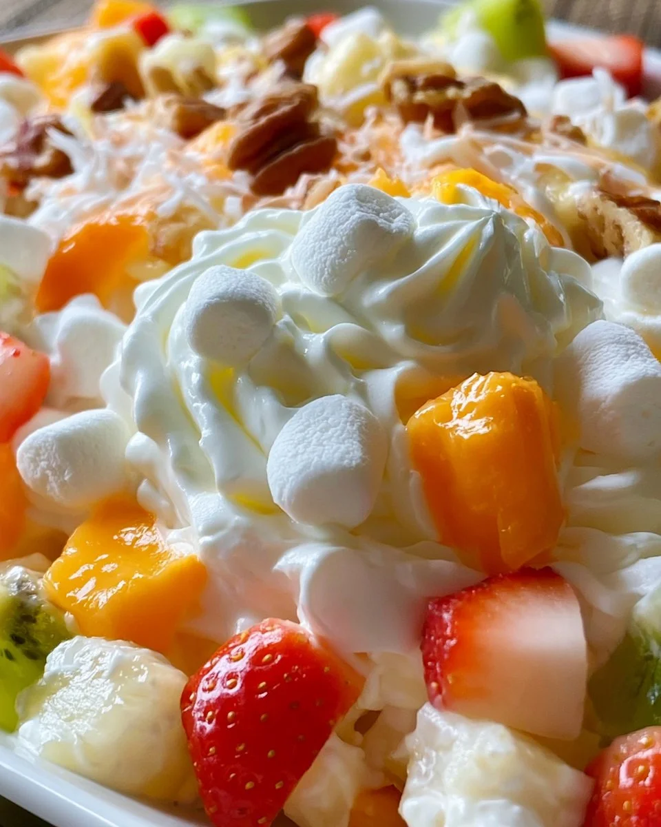 Hawaiian Fruit Salad With Cool Whip
