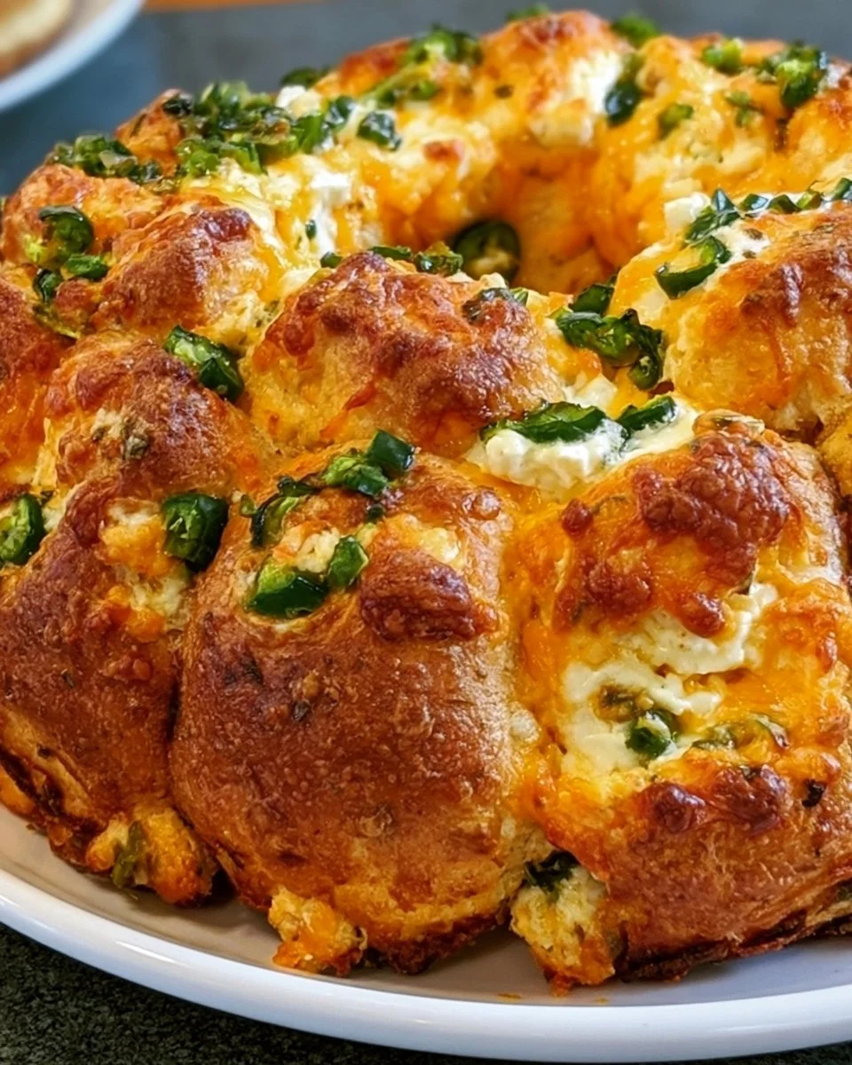 Jalapeño Popper Monkey Bread