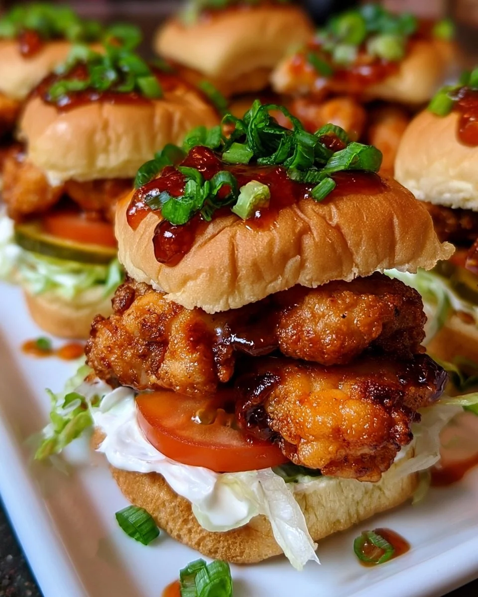 Jimmy’s Bang Bang Chicken Sliders