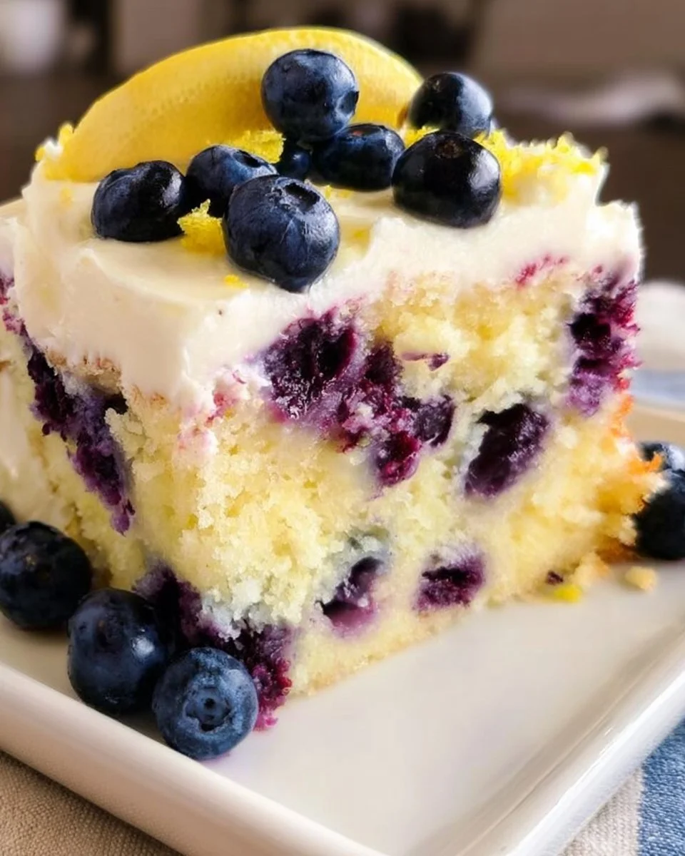 Lemon Blueberry Cake