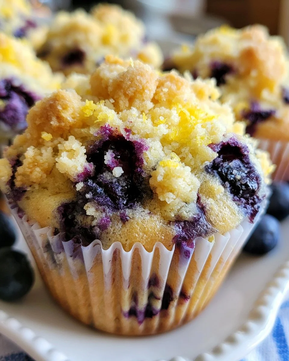 Lemon Blueberry Muffins
