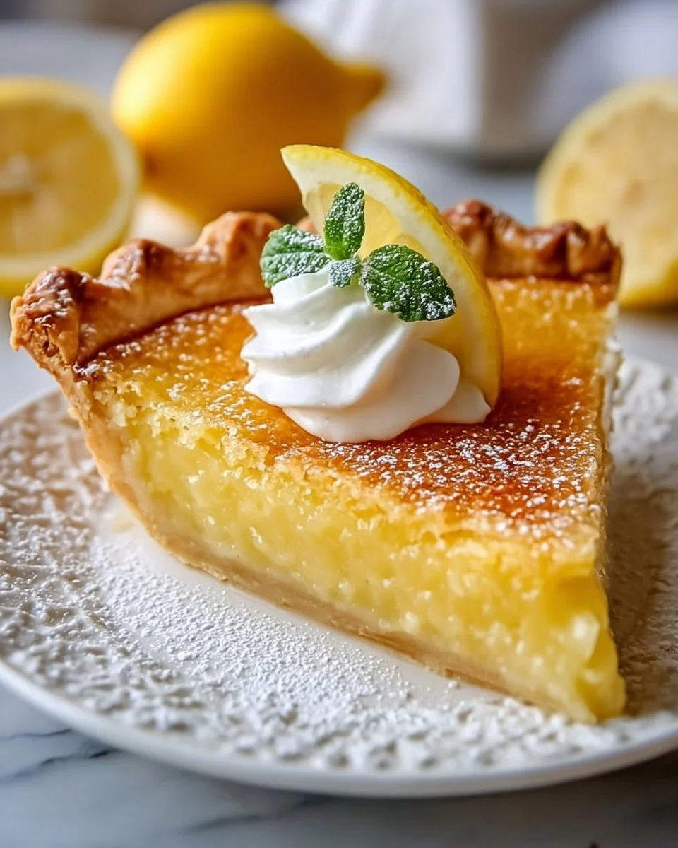 Lemon Chess Pie
