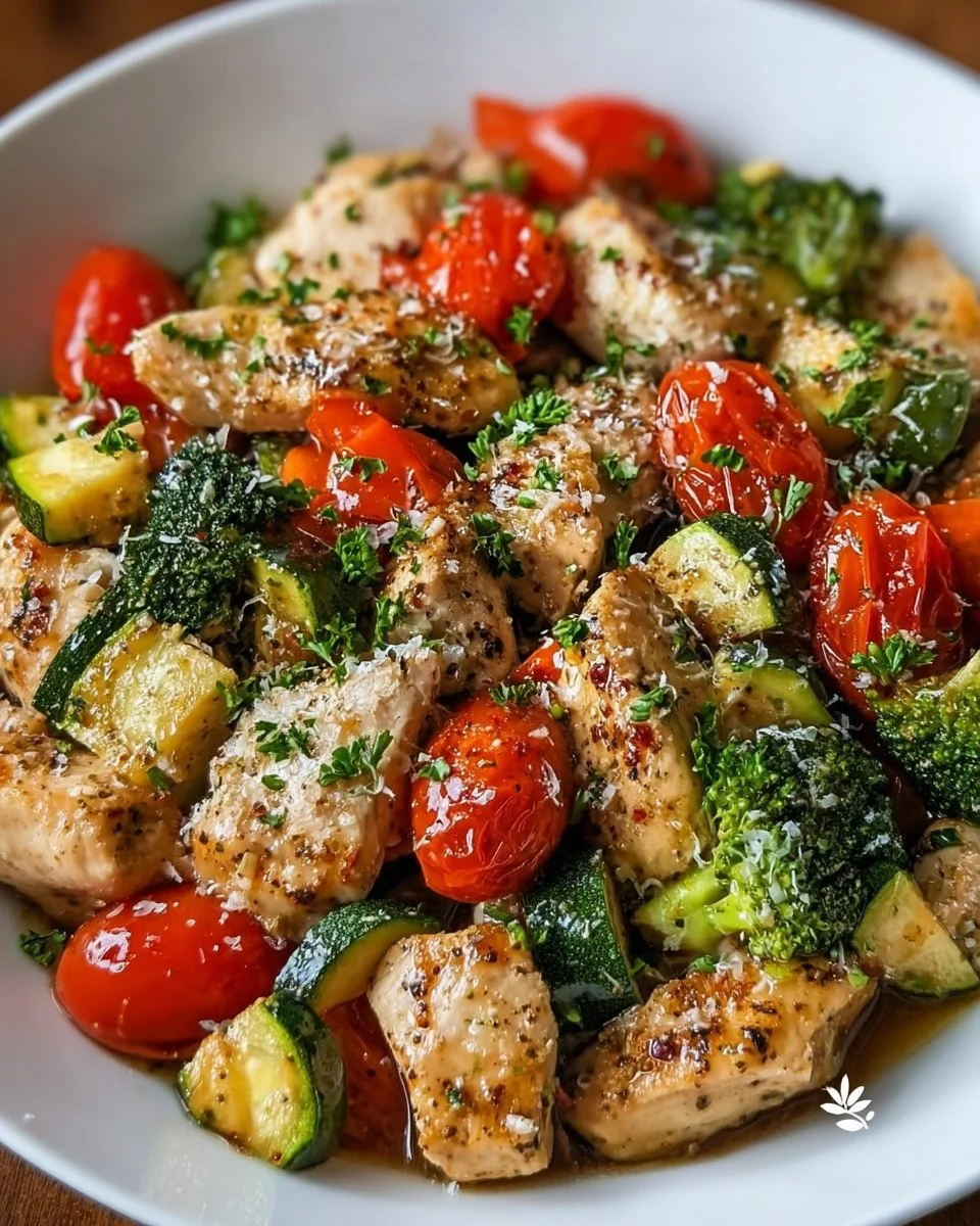 Loaded Chicken and Veggie Skillet