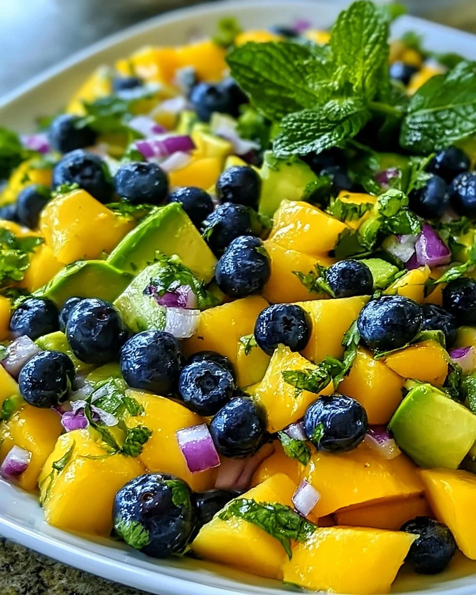 Mango and Avocado Salad – A Fresh & Exotic Summer Delight