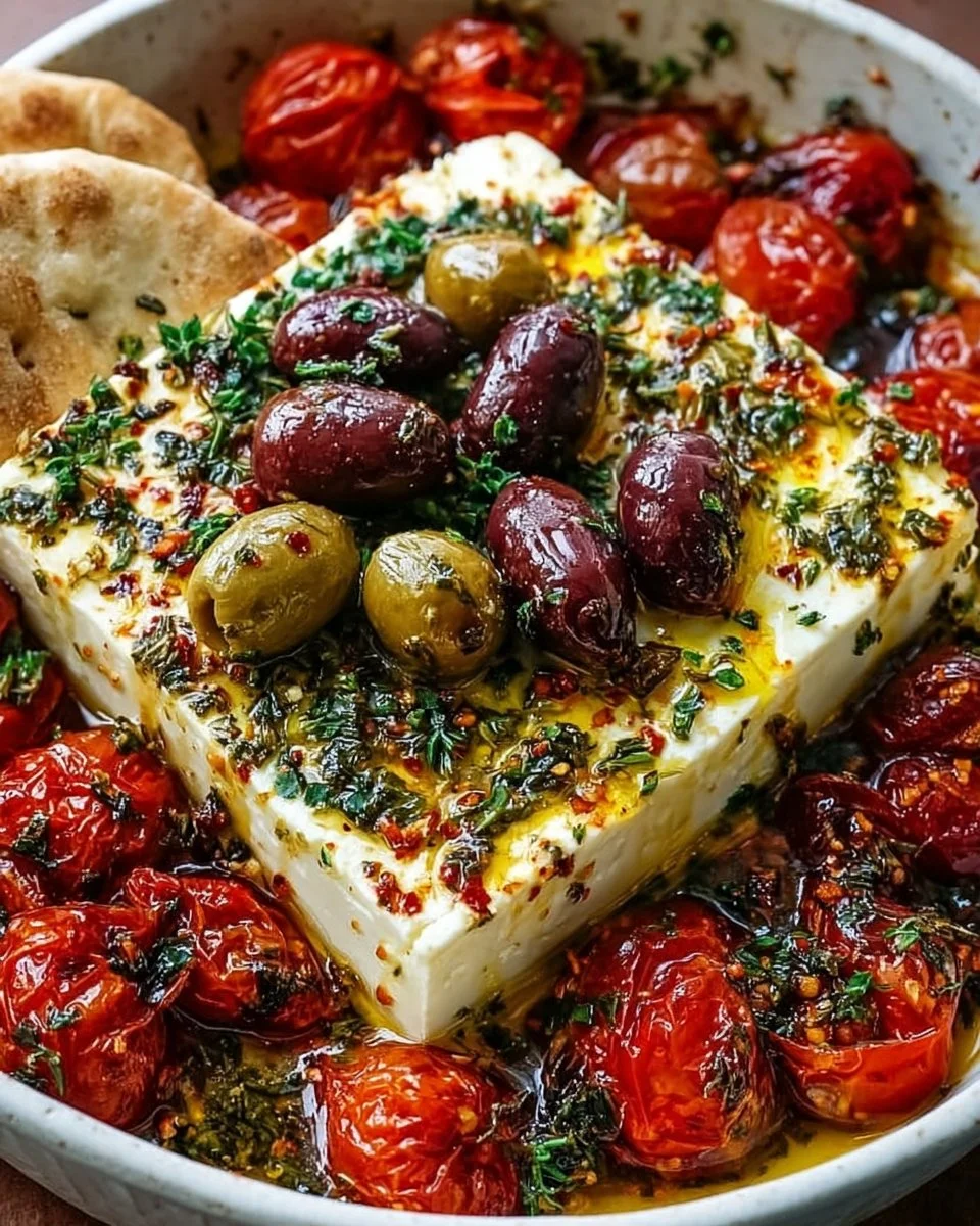 Mediterranean Baked Feta