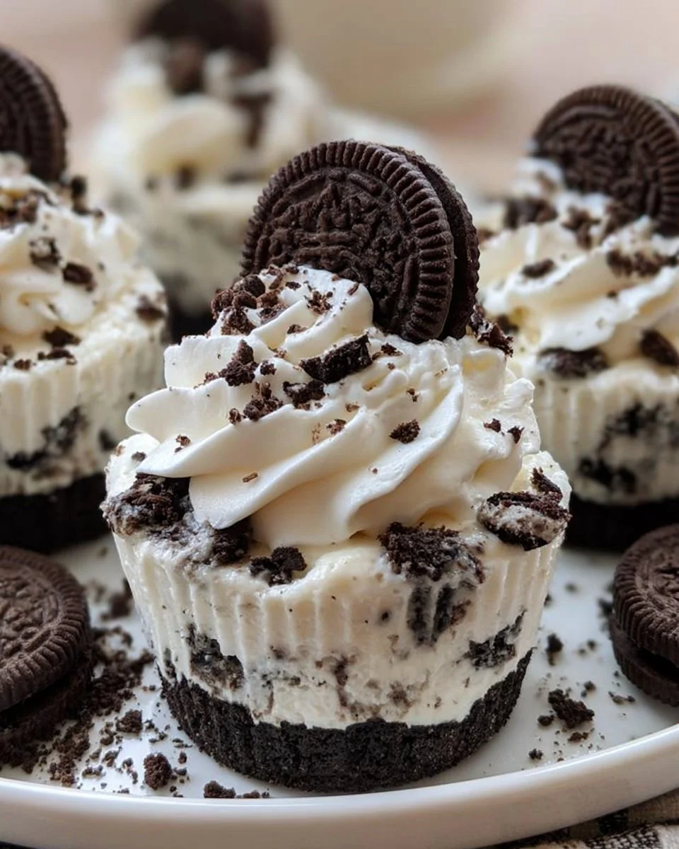 Oreo No-Bake Cheesecake Cups