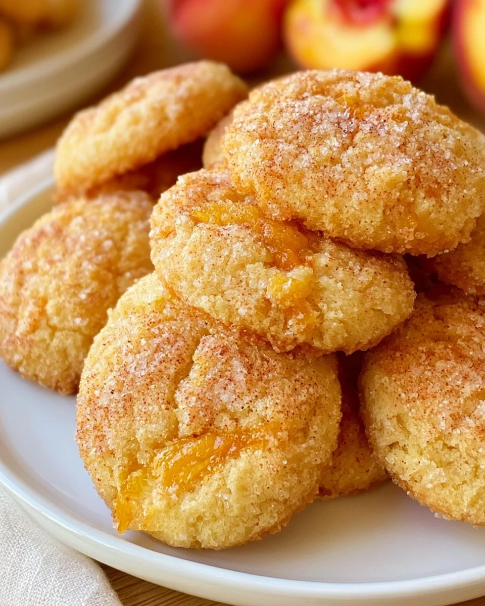 Peach Cookies