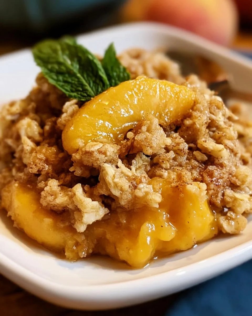 Peach Crisp