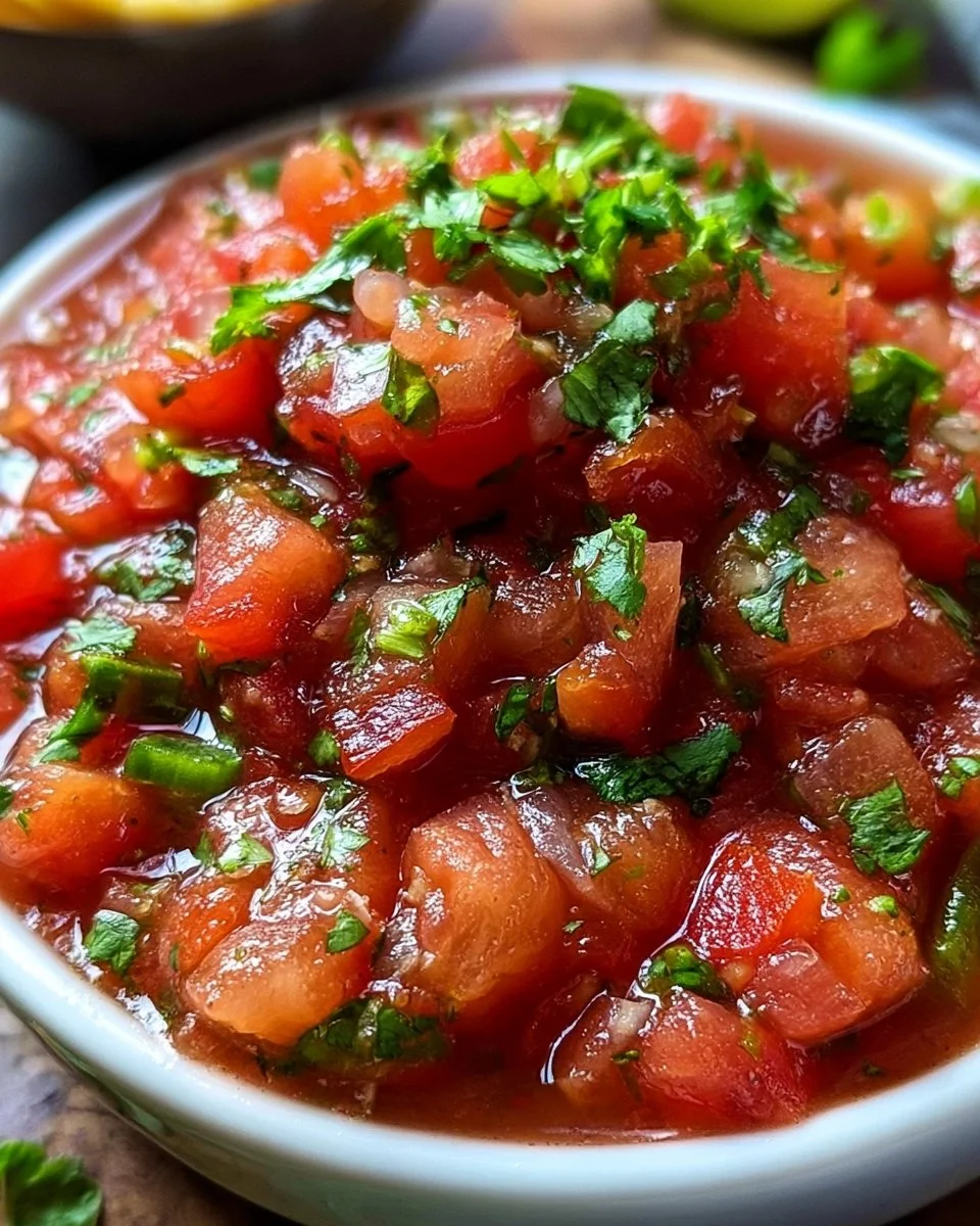 Quick and Easy Homemade Salsa Recipe Ready in Just 5 Minutes