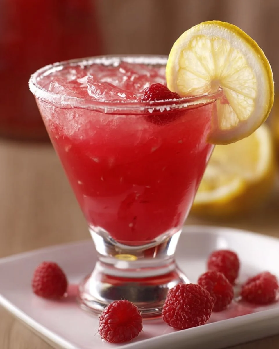 Raspberry Lemon Drop
