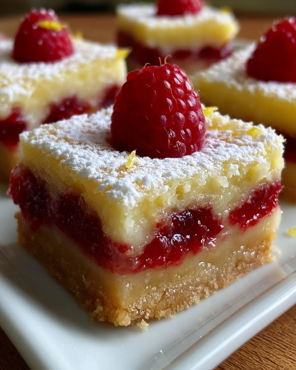 Raspberry Lemonade Bars