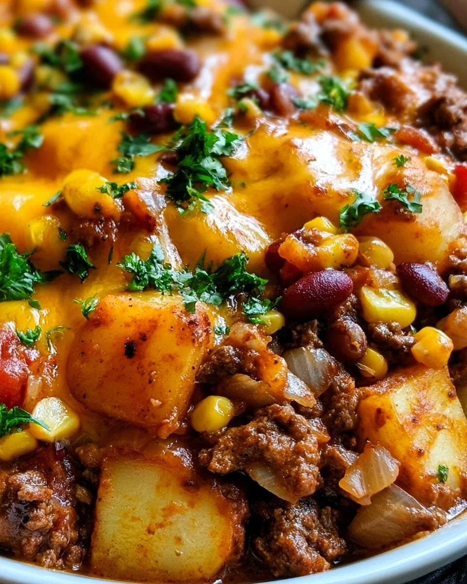 Slow Cooker Cowboy Casserole