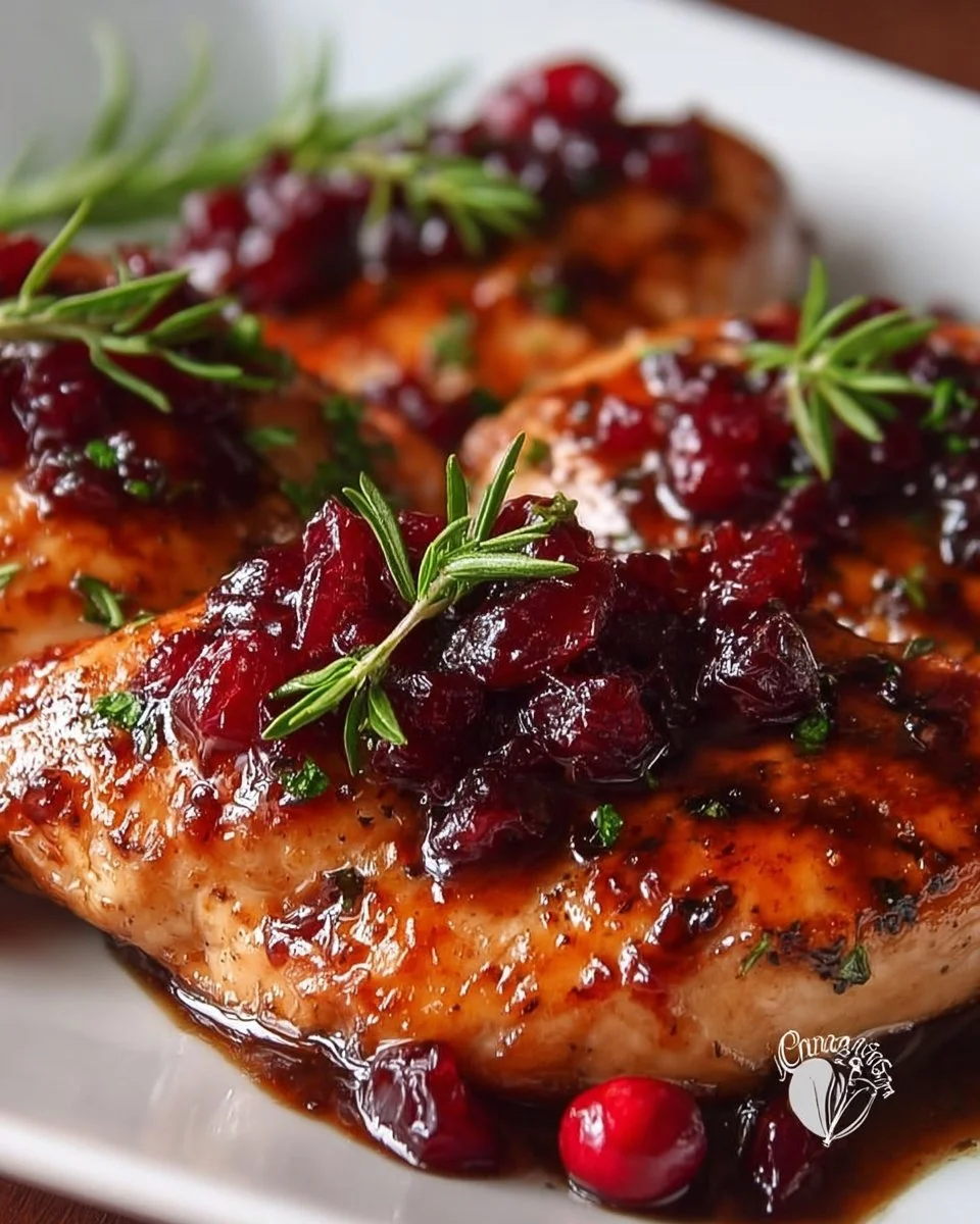 Slow Cooker Cranberry Chicken