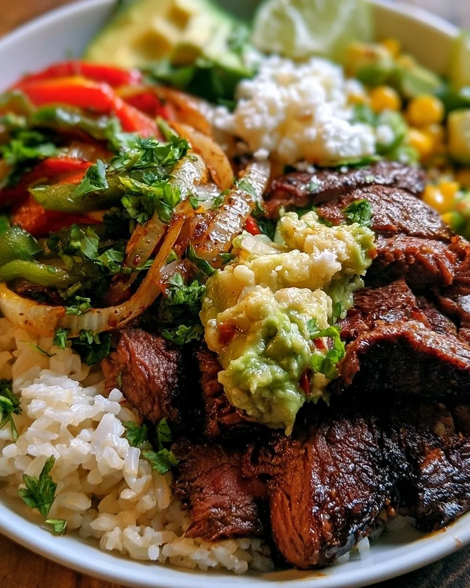 Steak Fajita Bowl Meal Prep
