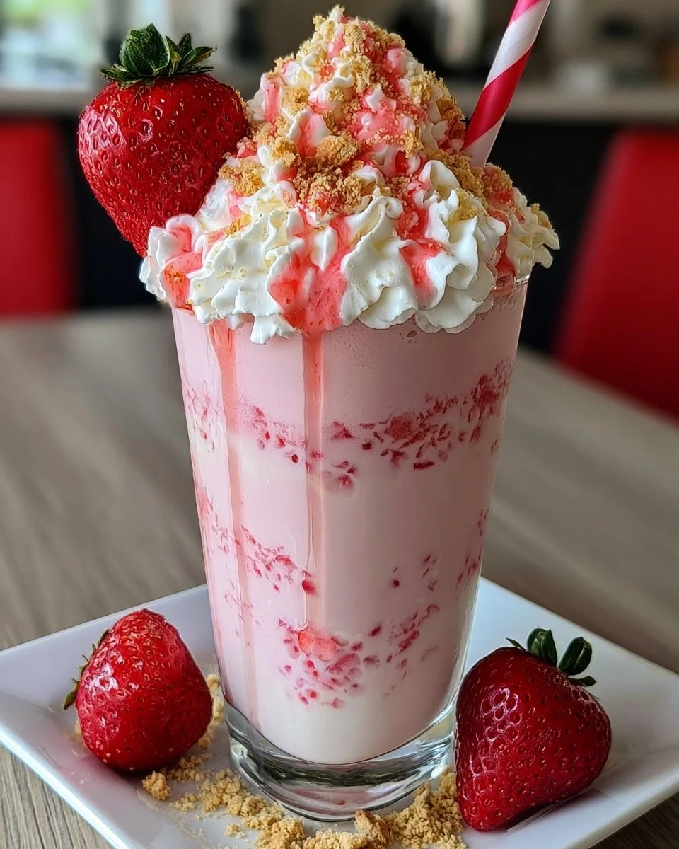 Strawberry Cheesecake Milkshake