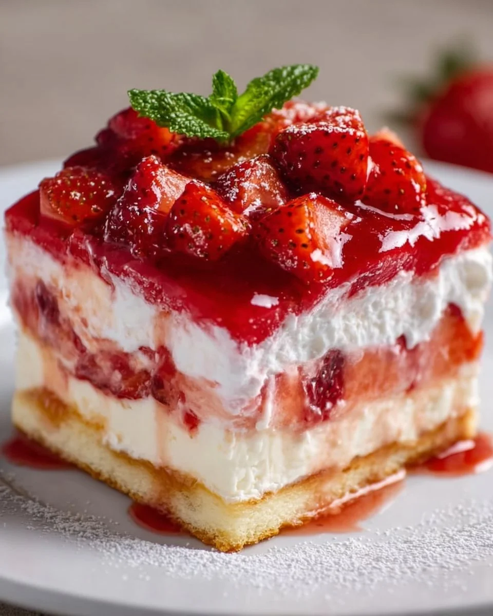 Strawberry Lasagna