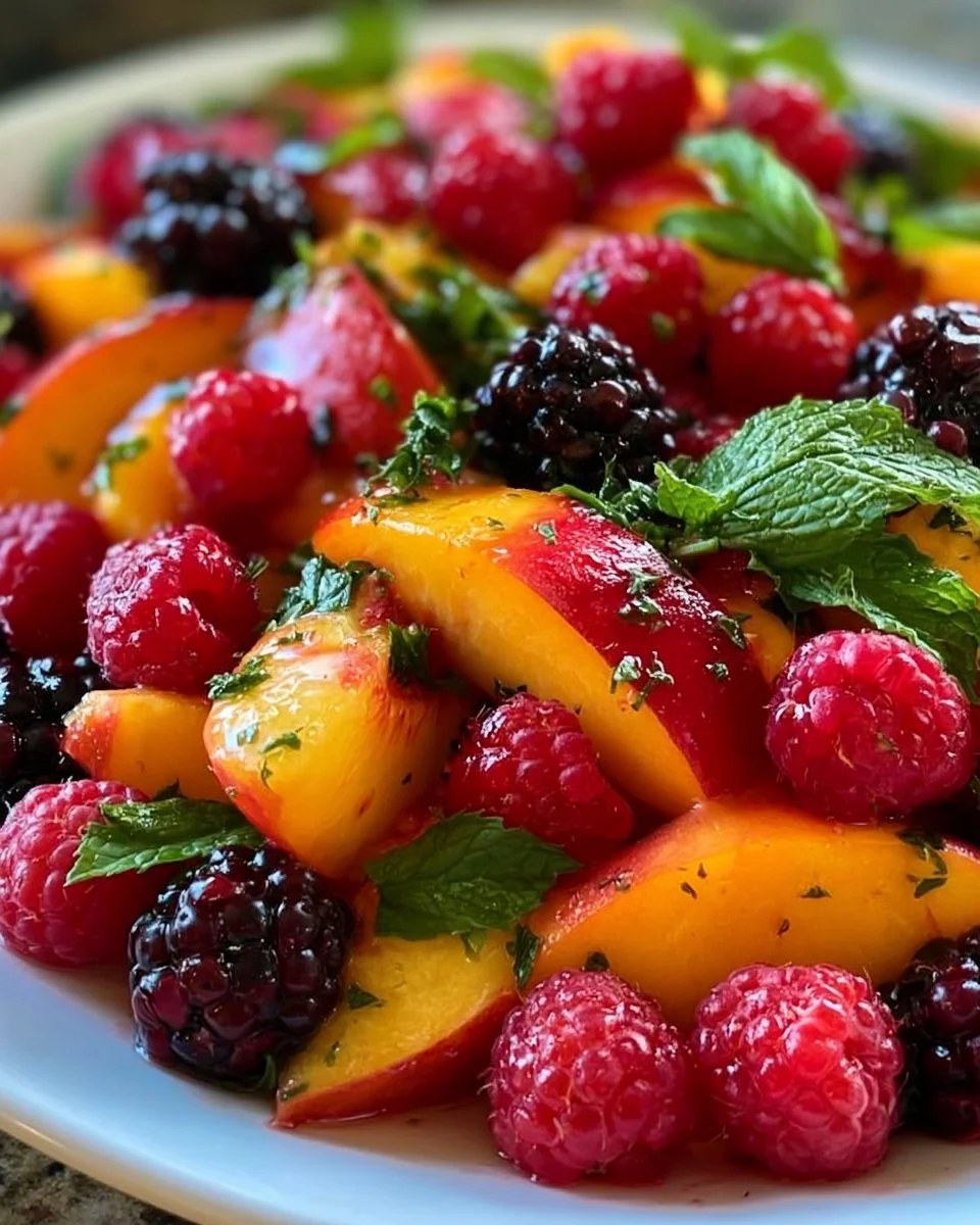 Summer Peach Salad