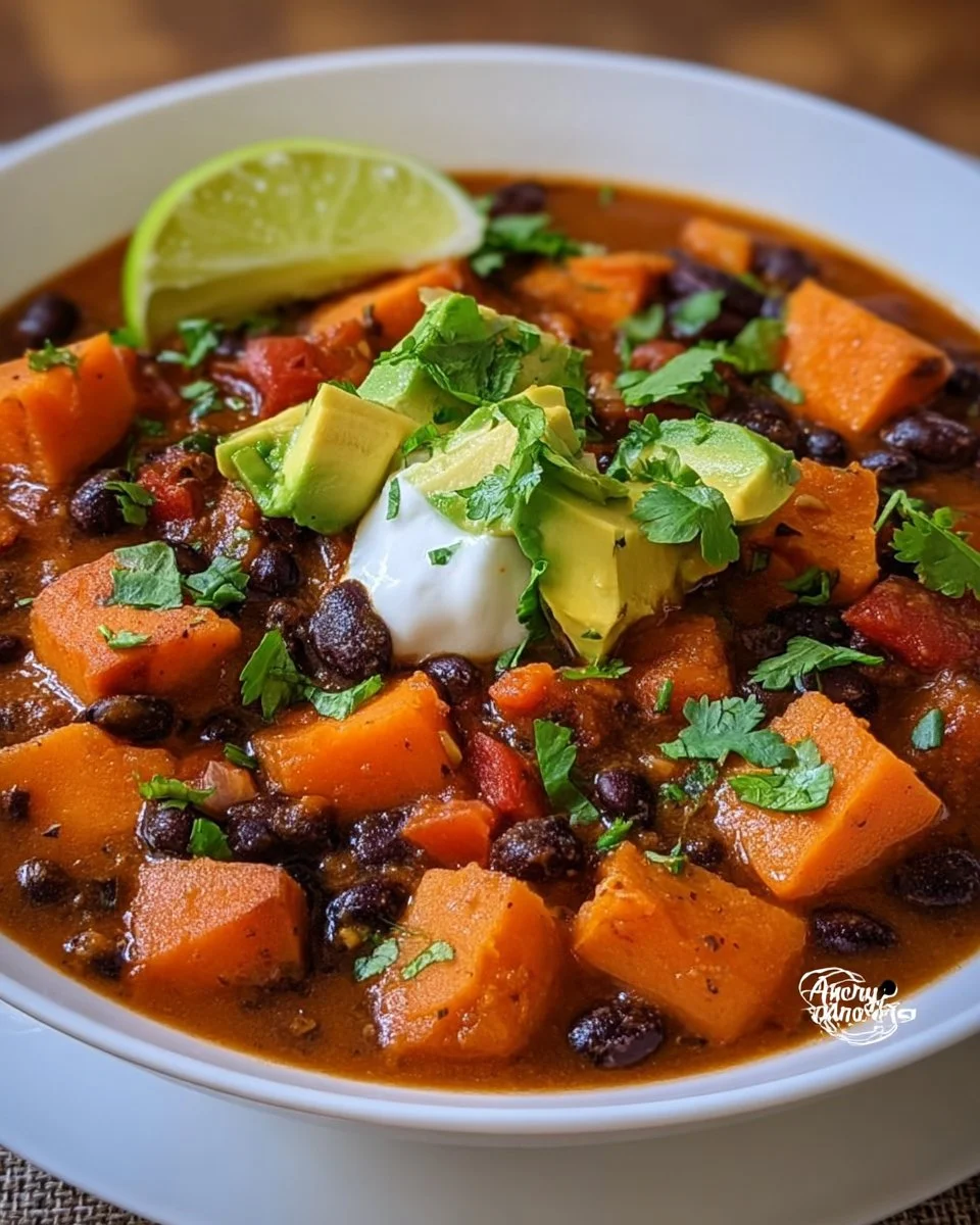 Sweet Potato Black Bean Soup