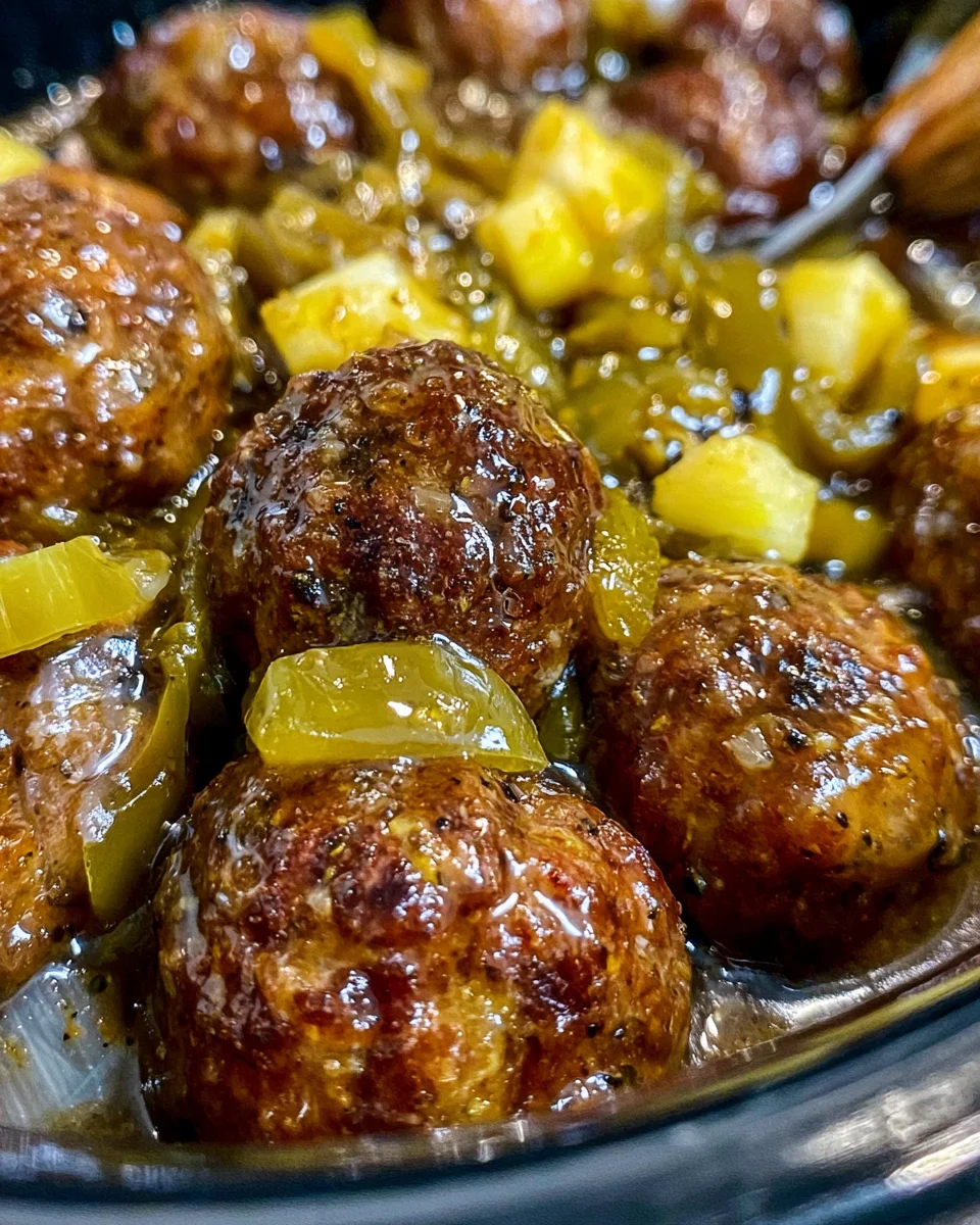 Crockpot Mississippi Meatballs